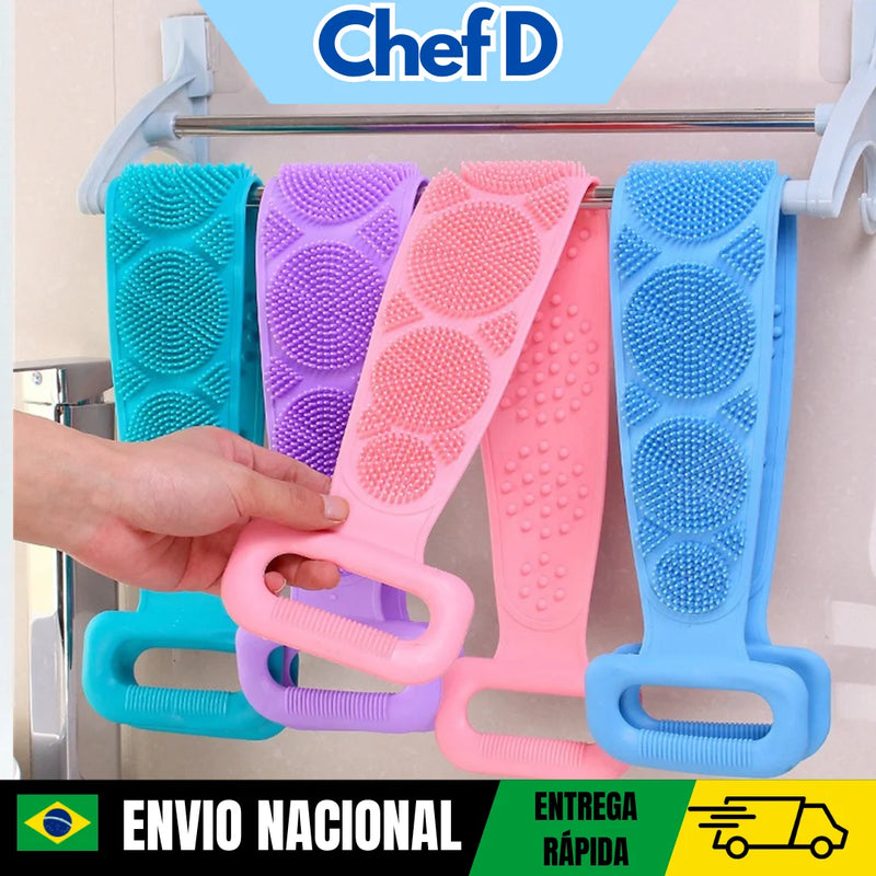 Toalha de Silicone Dupla Face, ecológico e ideal para cuidar da pele