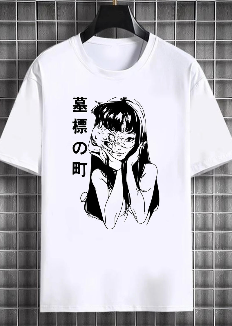 Camiseta Masculina Feminina Junji Ito Artist Ocasional Poliéster