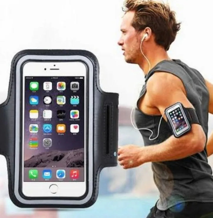 Braçadeira Universal Porta Celular para Esporte e Treino