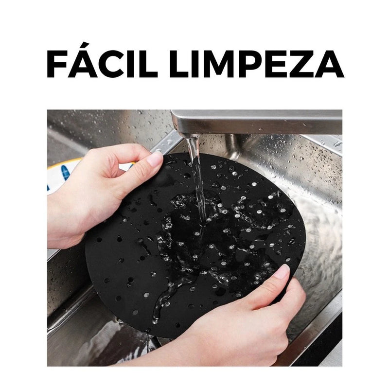 Tapete de Silicone Protetor Universal para Fritadeira de Ar