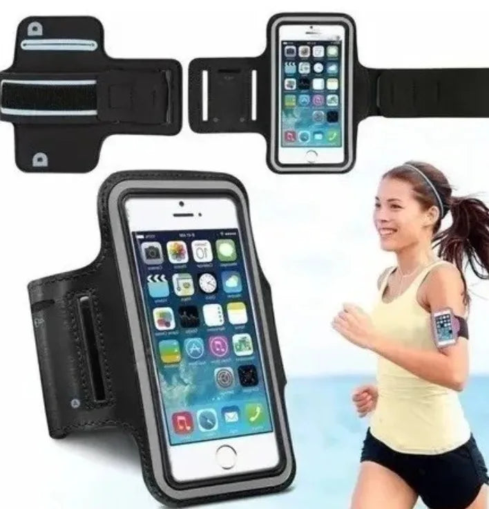 Braçadeira Universal Porta Celular para Esporte e Treino