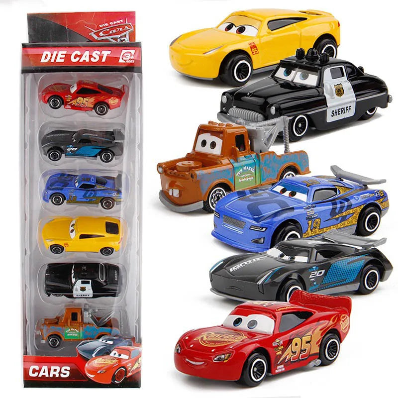 Conjunto de Carros Disney Pixar Car 3 Corridas Épicas em Miniatura