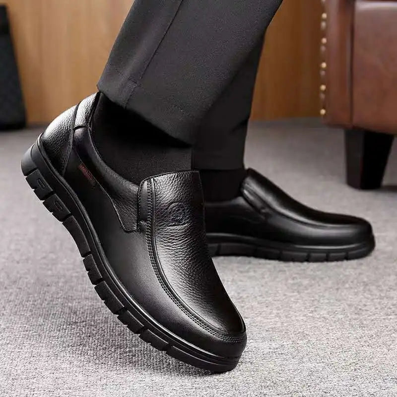 Sapatos de Couro Genuíno para Homens 2021