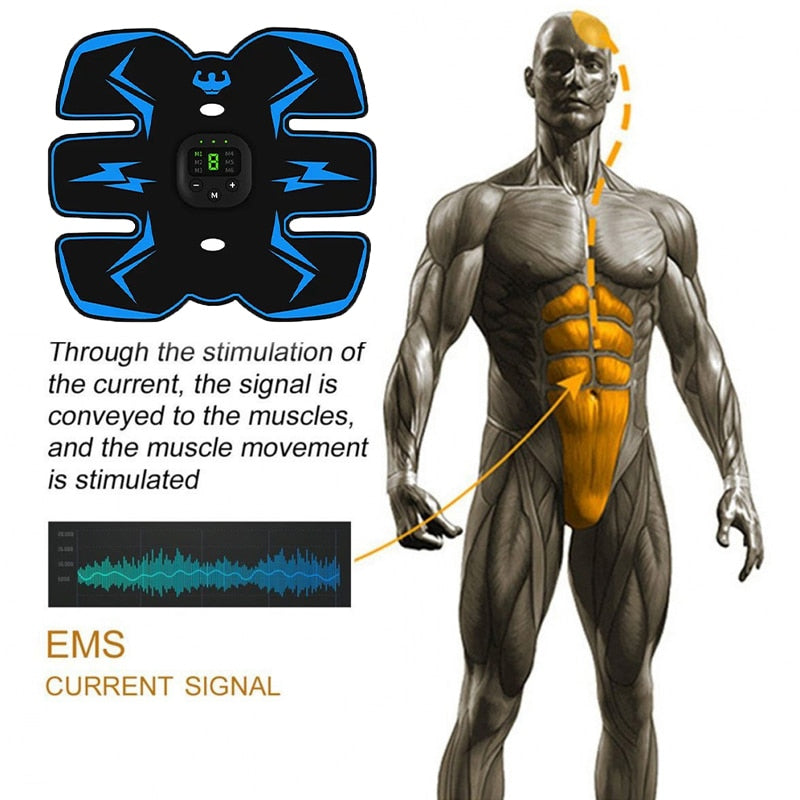 Estimulador Muscular Wireless para Abdômen FitSmart