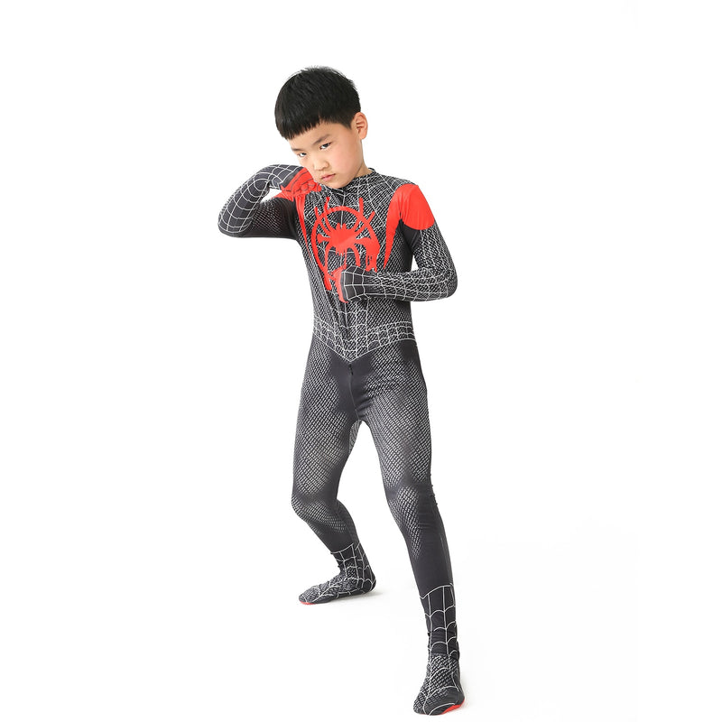 Novo Traje de Cosplay Miles Morales Longe de Casa Roupa Zentai Homem-Aranh