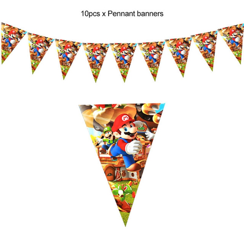 Decoração de Festa de Aniversário Super Mario