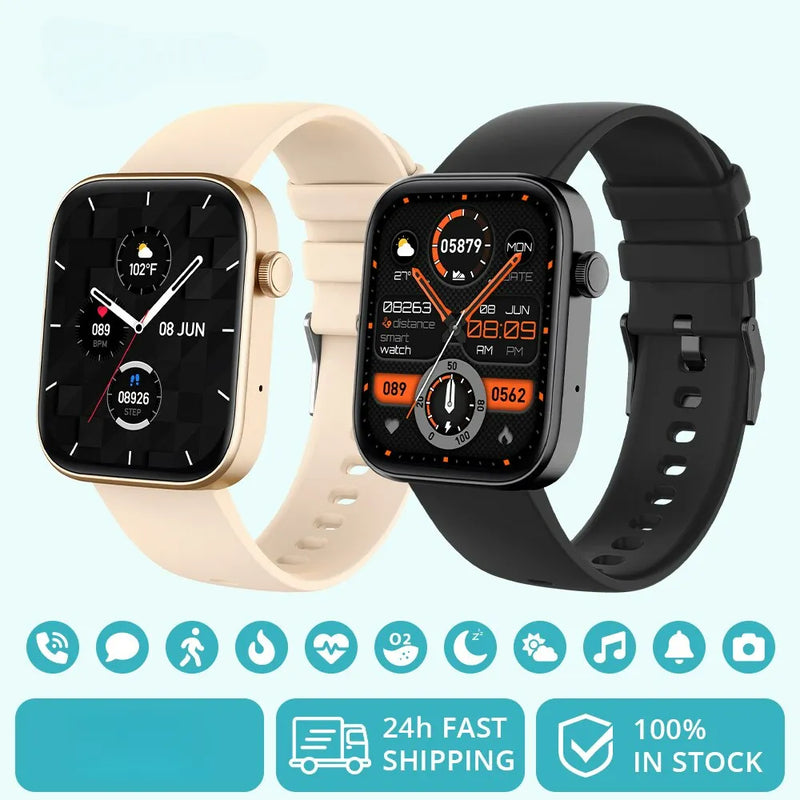 Smartwatch DELI26M P71 Tecnologia e Saúde no seu Pulso