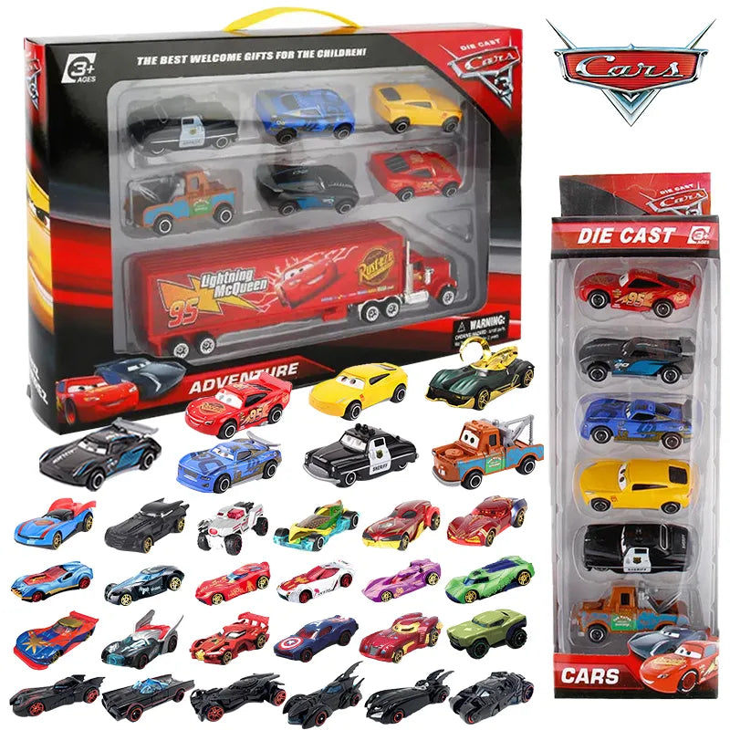 Conjunto de Carros Disney Pixar Car 3 Corridas Épicas em Miniatura