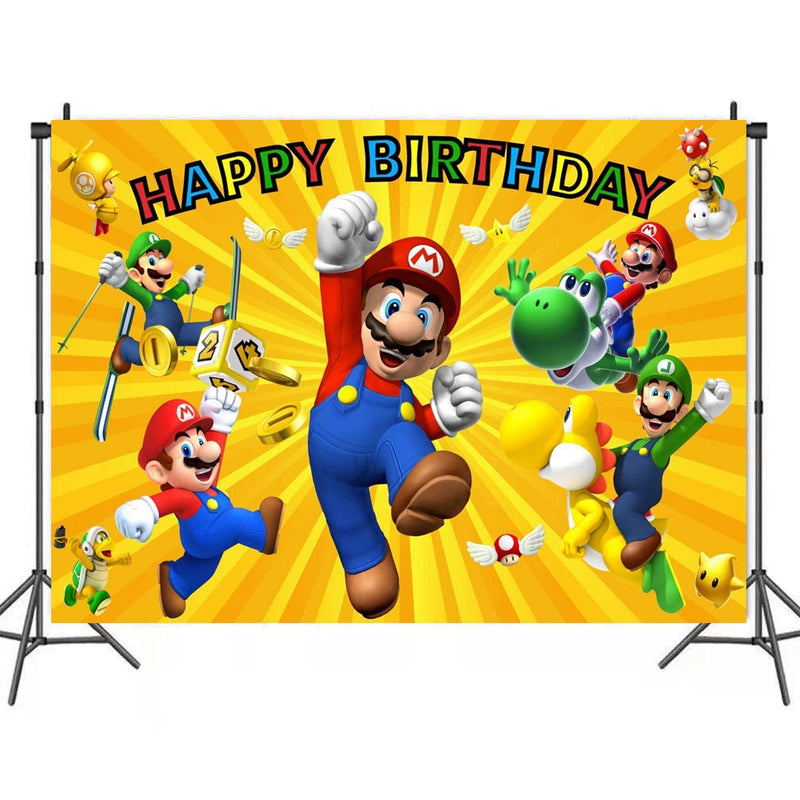 Decoração de Festa de Aniversário Super Mario