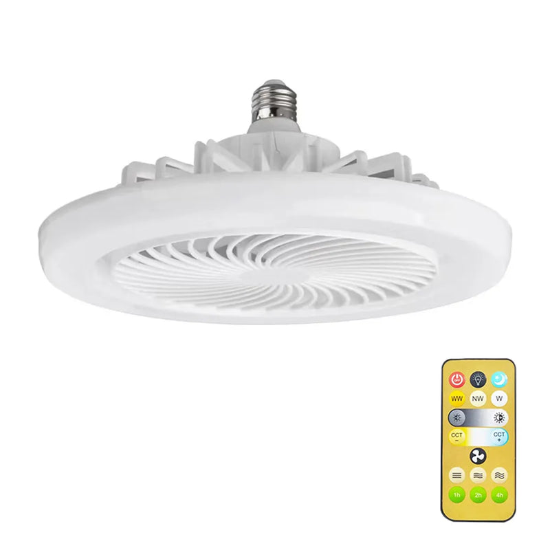 Ventilador de Teto com Controle Remoto e Luz LED