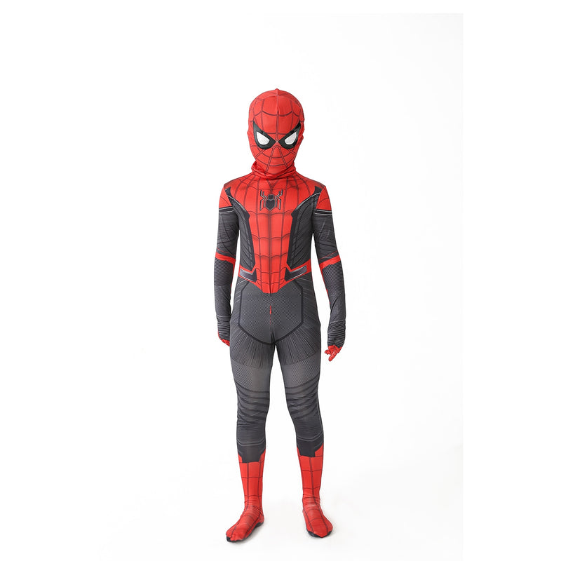 Novo Traje de Cosplay Miles Morales Longe de Casa Roupa Zentai Homem-Aranh