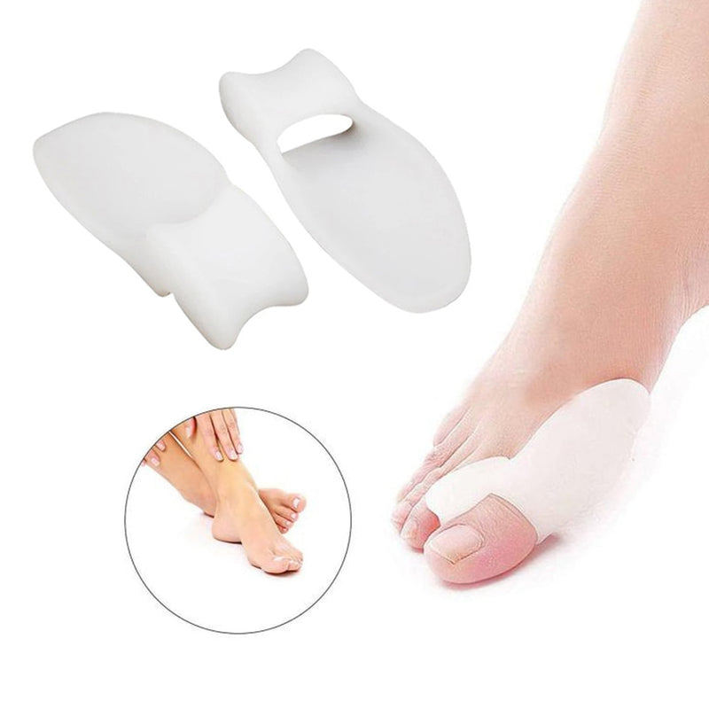 2 PCS Corretor de Dedo em Gel de Silicone Bunion