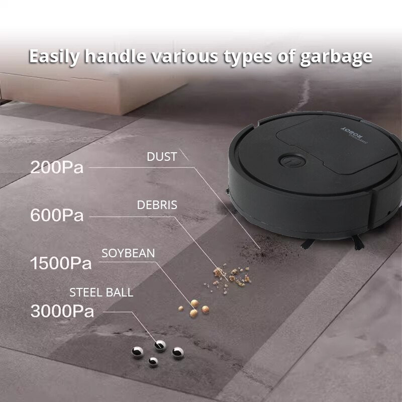 Limpador Robótico Compacto para o Lar