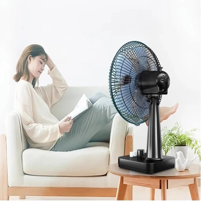 🌬️ Refresque o seu Espaço com o Poderoso Ventilador Elétrico de Mesa! 🏡