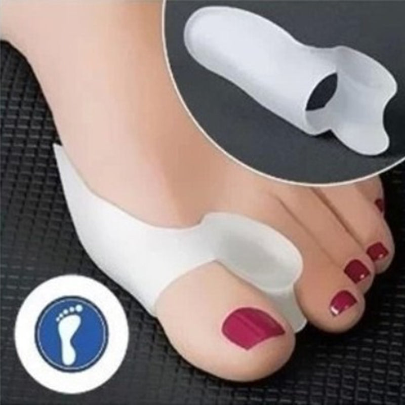 2 PCS Corretor de Dedo em Gel de Silicone Bunion