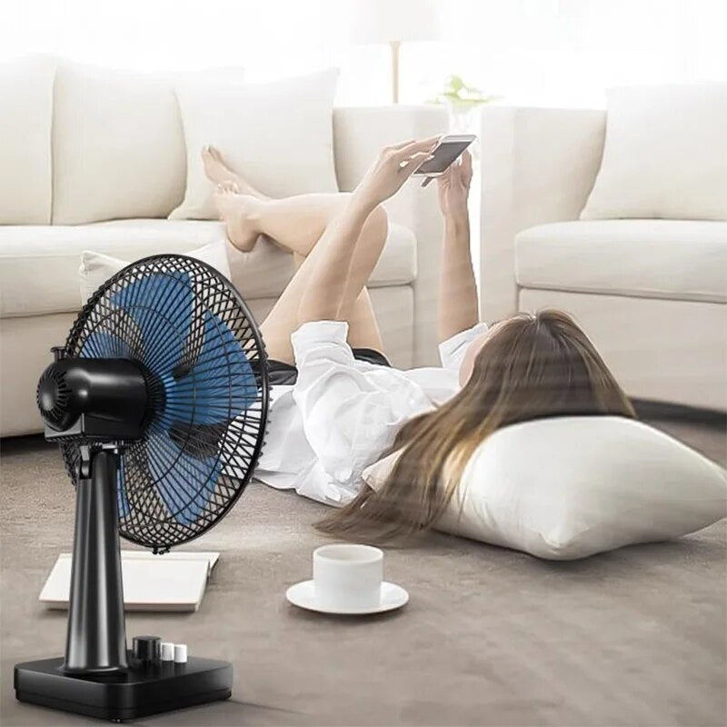 🌬️ Refresque o seu Espaço com o Poderoso Ventilador Elétrico de Mesa! 🏡