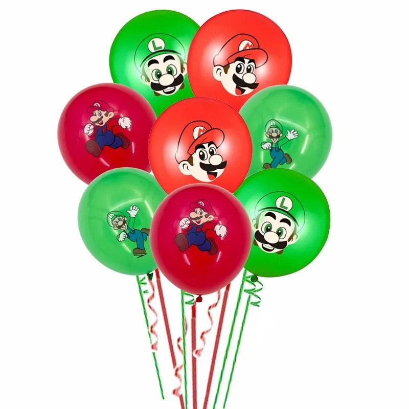 Decoração de Festa de Aniversário Super Mario