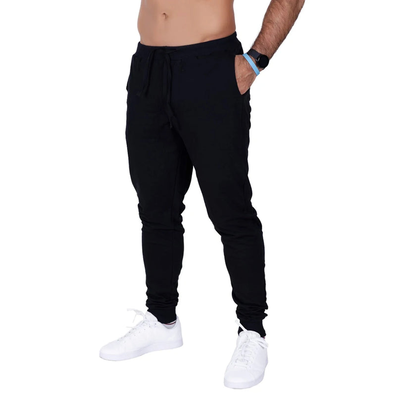 **Kit 2 Calças Moletom Masculina Fitness Urbana**