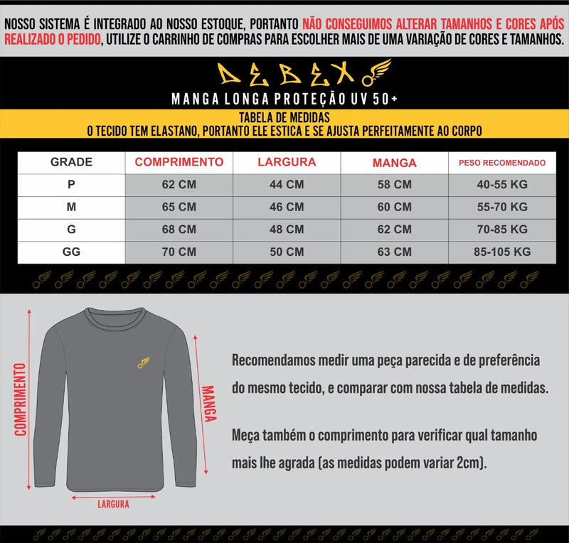 **3 Camisetas Compressão Térmica UV 50+ Unisex**